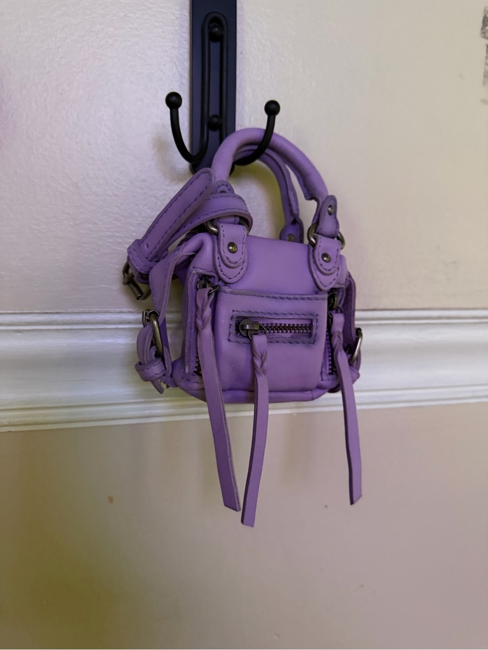 FREE PEOPLE - WE THE FREE MICRO EMERSON BAG - LILAC